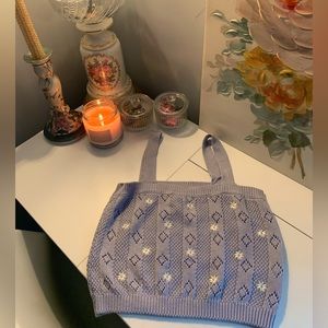 Pastel purple floral top